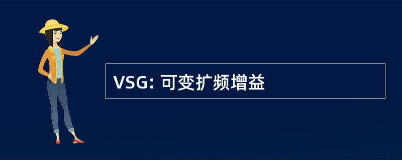 VSG: 可变扩频增益