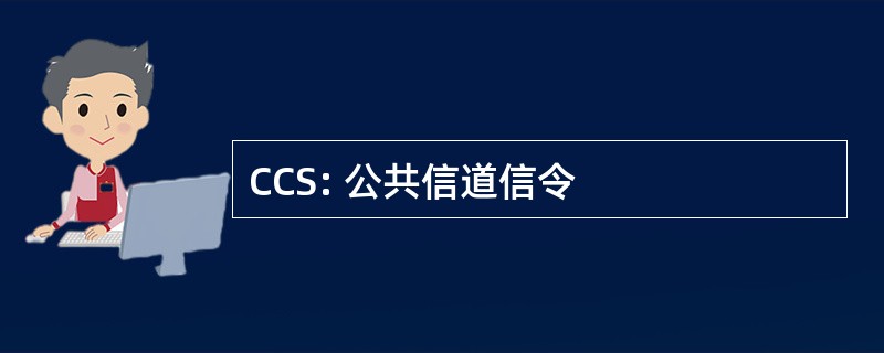 CCS: 公共信道信令