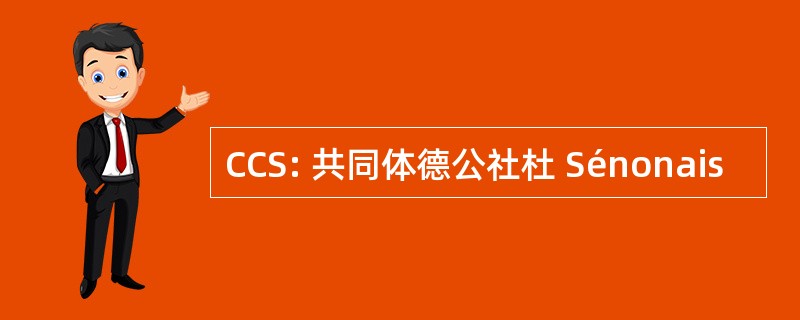 CCS: 共同体德公社杜 Sénonais