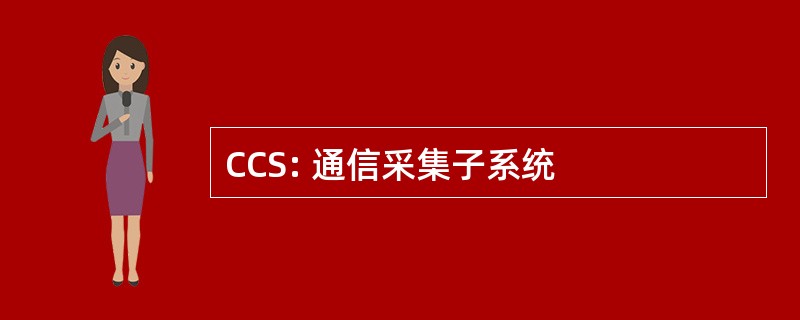 CCS: 通信采集子系统