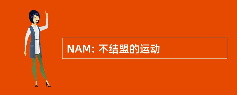 NAM: 不结盟的运动