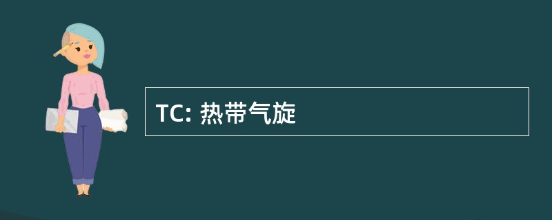 TC: 热带气旋