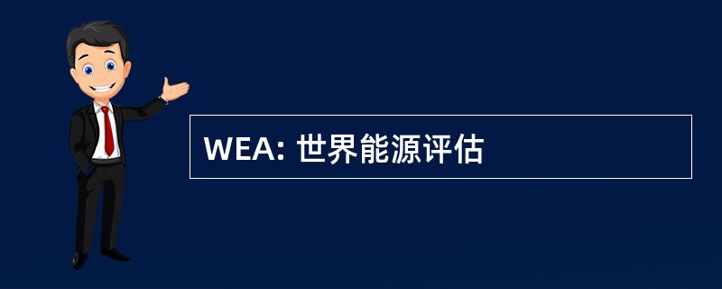 WEA: 世界能源评估