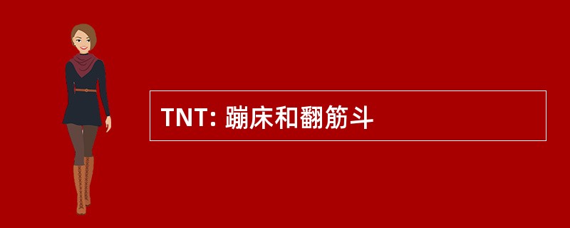 TNT: 蹦床和翻筋斗