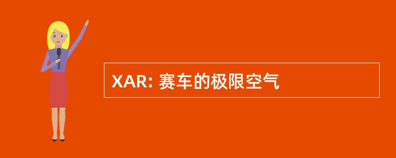 XAR: 赛车的极限空气