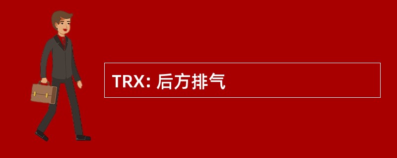 TRX: 后方排气