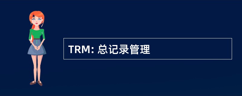 TRM: 总记录管理