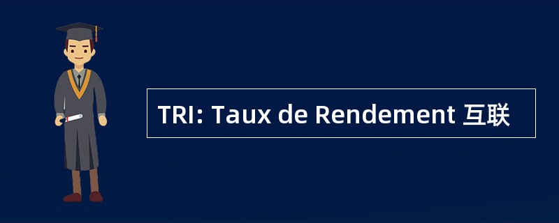 TRI: Taux de Rendement 互联