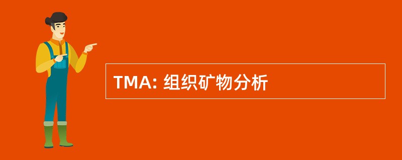 TMA: 组织矿物分析