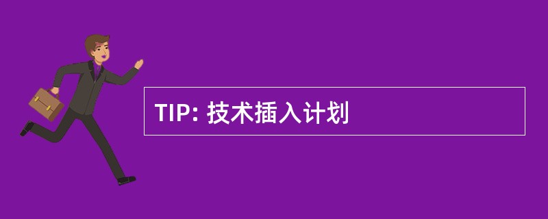 TIP: 技术插入计划