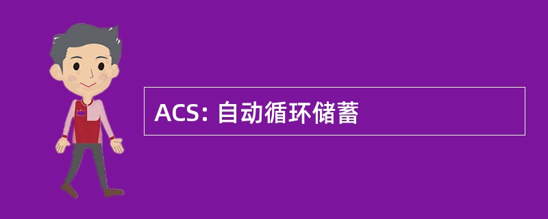 ACS: 自动循环储蓄