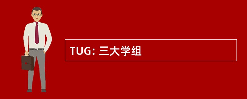 TUG: 三大学组