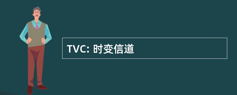 TVC: 时变信道