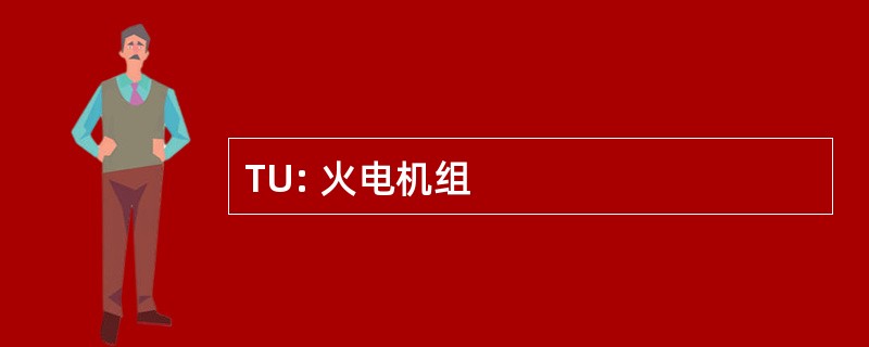 TU: 火电机组