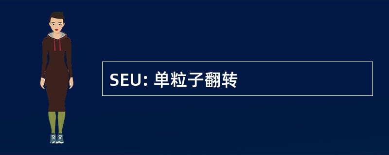 SEU: 单粒子翻转