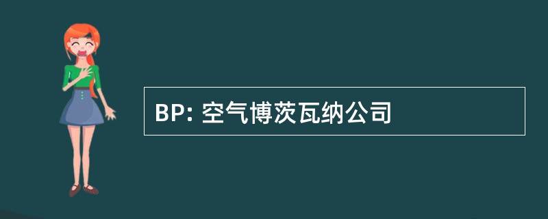 BP: 空气博茨瓦纳公司