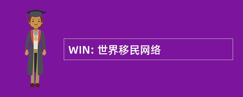 WIN: 世界移民网络