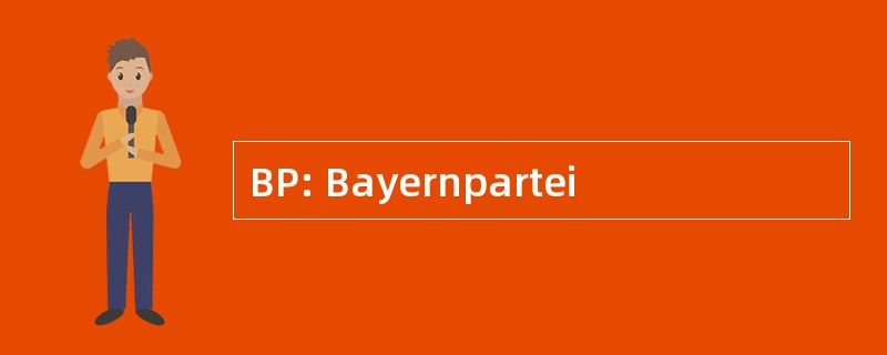 BP: Bayernpartei