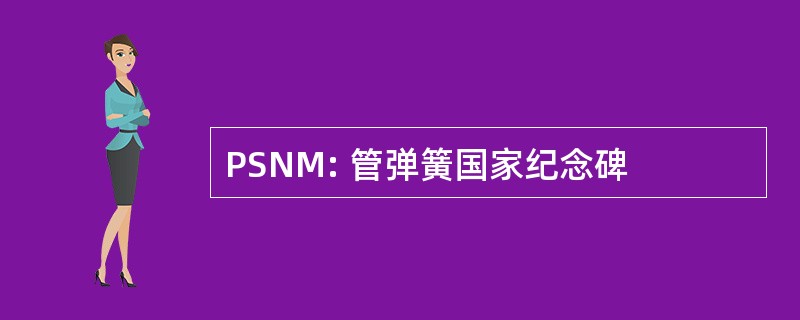 PSNM: 管弹簧国家纪念碑