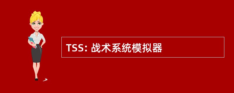 TSS: 战术系统模拟器