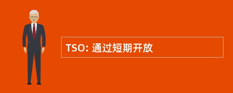 TSO: 通过短期开放