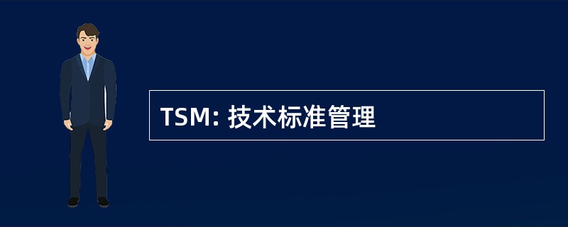 TSM: 技术标准管理