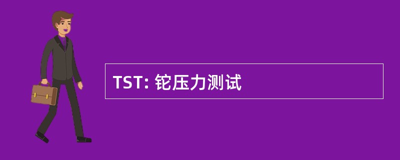 TST: 铊压力测试