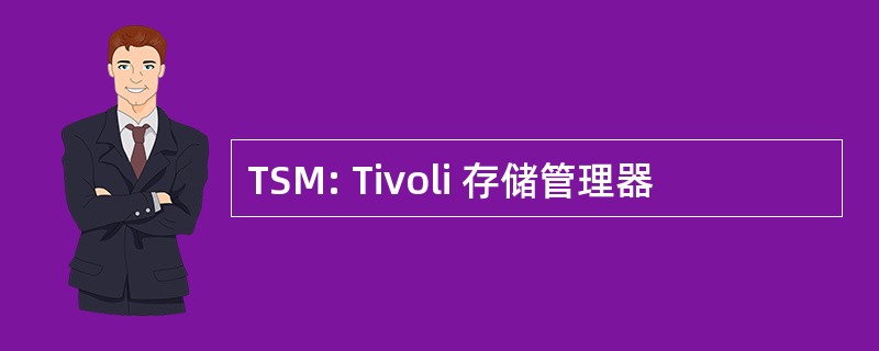 TSM: Tivoli 存储管理器