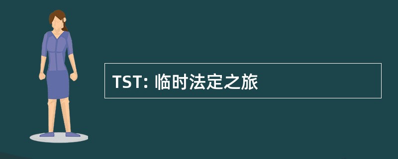 TST: 临时法定之旅