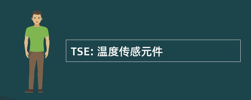 TSE: 温度传感元件