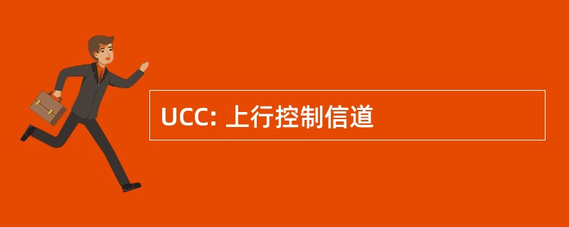 UCC: 上行控制信道