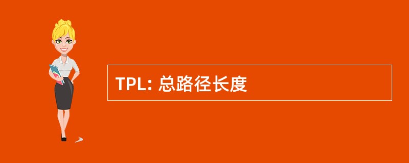 TPL: 总路径长度