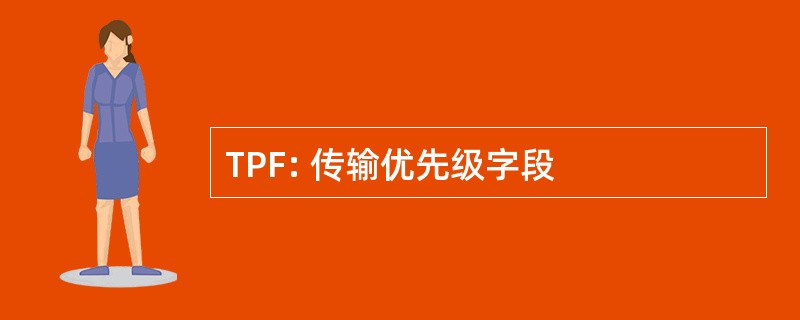 TPF: 传输优先级字段