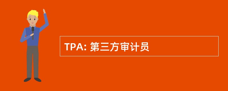 TPA: 第三方审计员