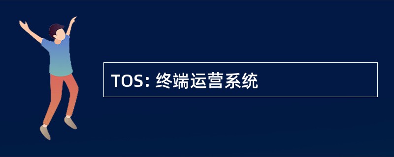 TOS: 终端运营系统