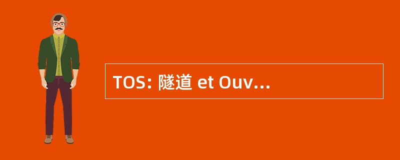 TOS: 隧道 et Ouvrages Souterrains