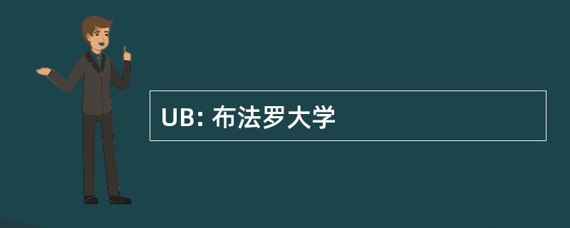 UB: 布法罗大学