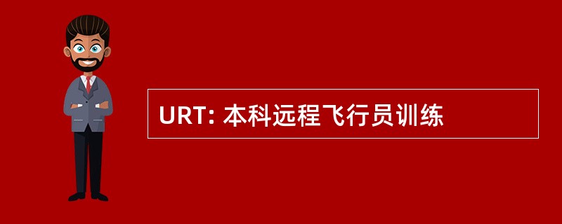 URT: 本科远程飞行员训练