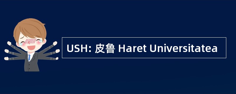 USH: 皮鲁 Haret Universitatea