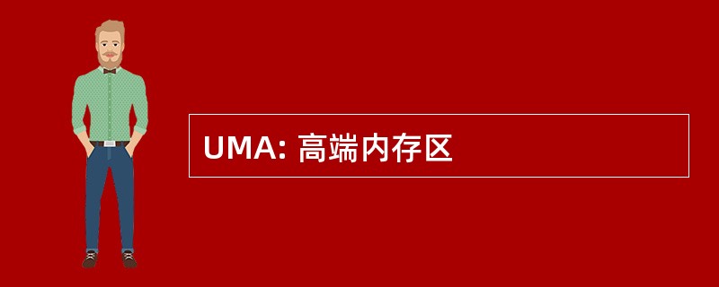 UMA: 高端内存区