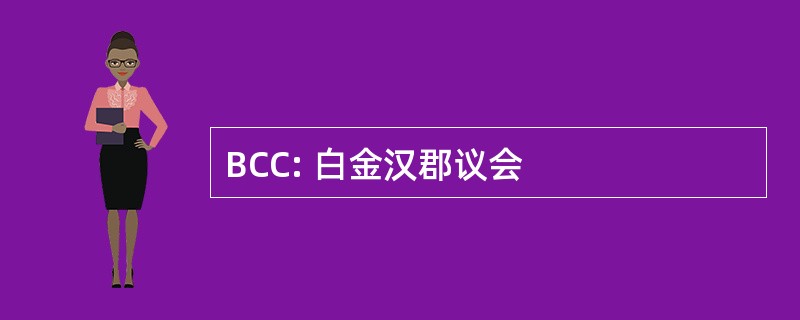 BCC: 白金汉郡议会