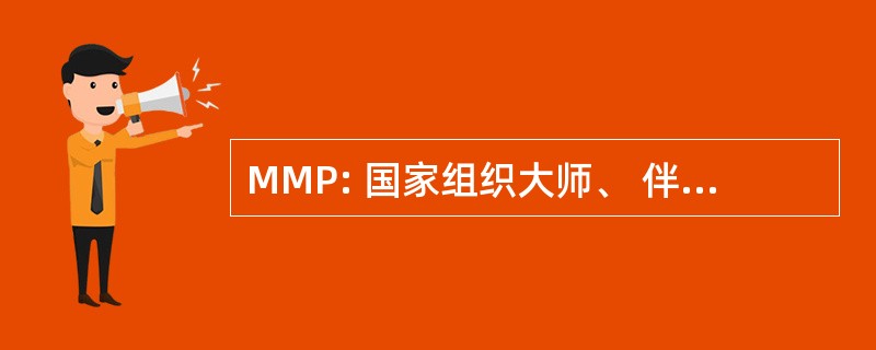 MMP: 国家组织大师、 伴侣和北美的飞行员