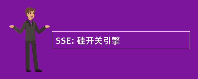 SSE: 硅开关引擎