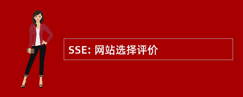 SSE: 网站选择评价