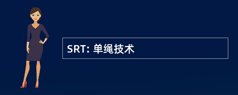 SRT: 单绳技术