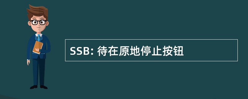 SSB: 待在原地停止按钮