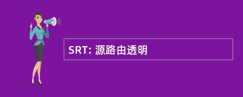 SRT: 源路由透明