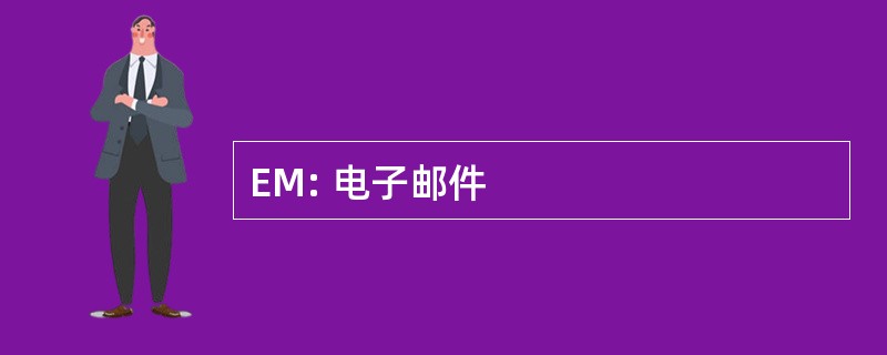 EM: 电子邮件