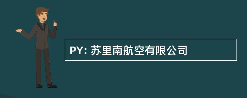 PY: 苏里南航空有限公司