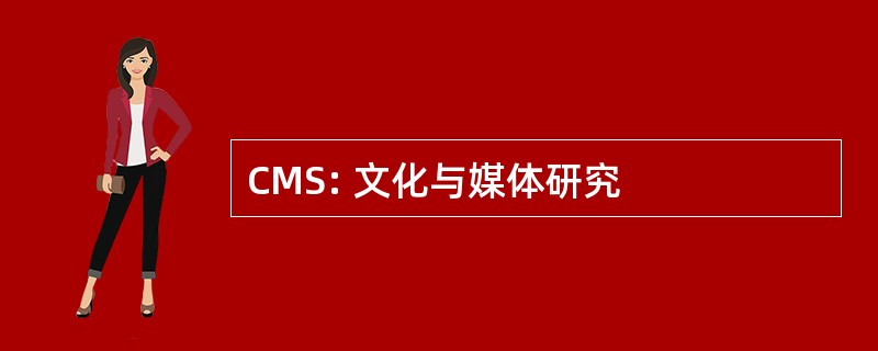 CMS: 文化与媒体研究